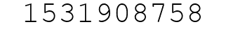 Number 1531908758.