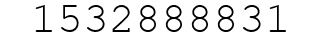 Number 1532888831.