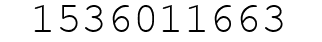 Number 1536011663.