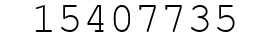 Number 15407735.