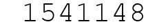 Number 1541148.