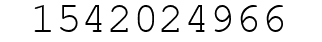 Number 1542024966.