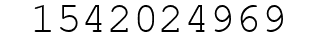 Number 1542024969.