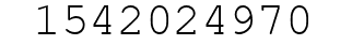 Number 1542024970.