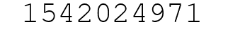 Number 1542024971.
