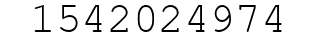 Number 1542024974.