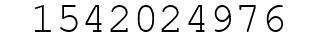 Number 1542024976.