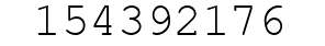 Number 154392176.