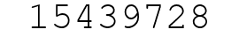 Number 15439728.