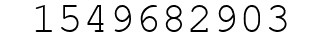 Number 1549682903.