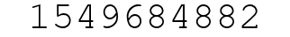 Number 1549684882.