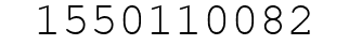 Number 1550110082.
