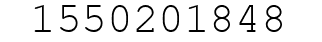 Number 1550201848.
