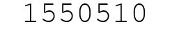 Number 1550510.