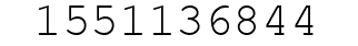 Number 1551136844.
