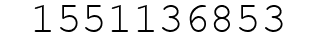 Number 1551136853.