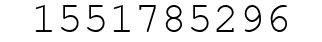Number 1551785296.