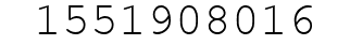 Number 1551908016.