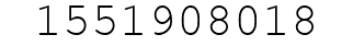 Number 1551908018.
