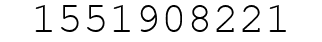 Number 1551908221.
