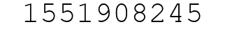 Number 1551908245.