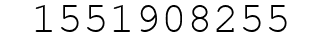Number 1551908255.