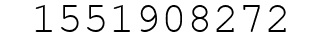 Number 1551908272.