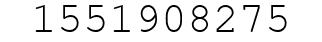 Number 1551908275.