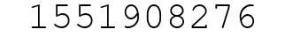 Number 1551908276.