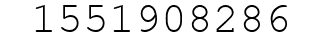 Number 1551908286.