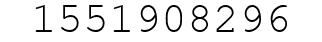 Number 1551908296.