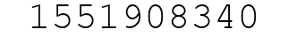 Number 1551908340.