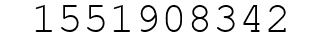 Number 1551908342.
