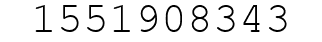 Number 1551908343.