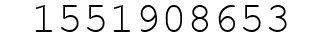 Number 1551908653.