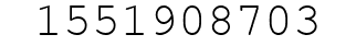 Number 1551908703.