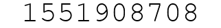 Number 1551908708.