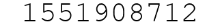 Number 1551908712.