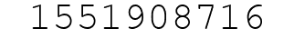Number 1551908716.
