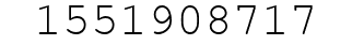 Number 1551908717.