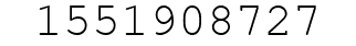 Number 1551908727.