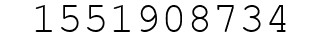 Number 1551908734.