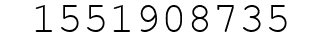Number 1551908735.