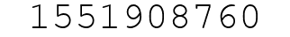Number 1551908760.
