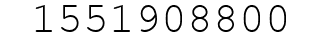 Number 1551908800.