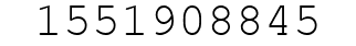 Number 1551908845.