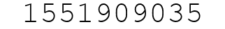 Number 1551909035.