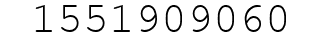 Number 1551909060.