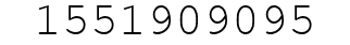 Number 1551909095.