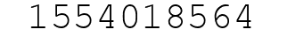 Number 1554018564.